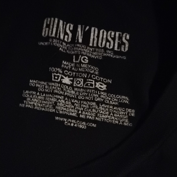 Vintage Guns N' Roses Black Long Sleeve Shirt - Picture 5 of 6